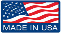 American Flag With Made in the USA Text